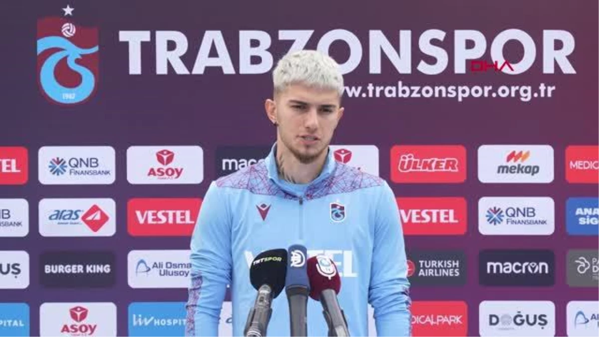 SPOR Trabzonsporlu Berat Özdemir: Şampiyonluğa hepimiz doyumsuzuz