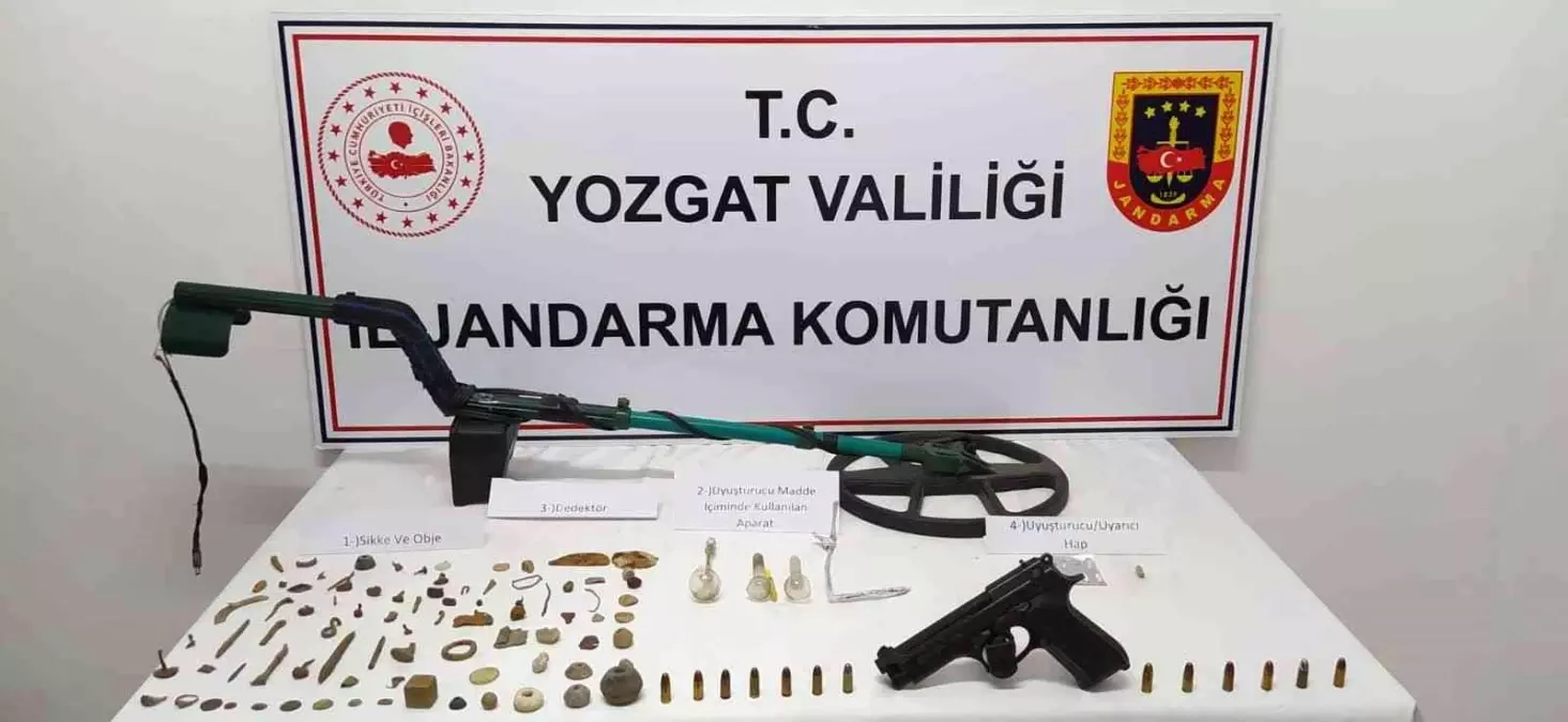 Yozgat\'ta 107 tarihi eser ele geçirildi