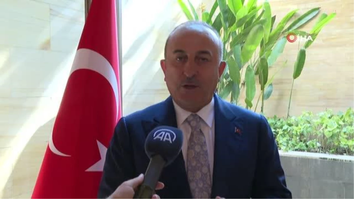 Bakan Çavuşoğlu: "Tahıl ve gübre gibi ürünlerin ihracatı konusunda uzun süredir devam eden müzakereler var"