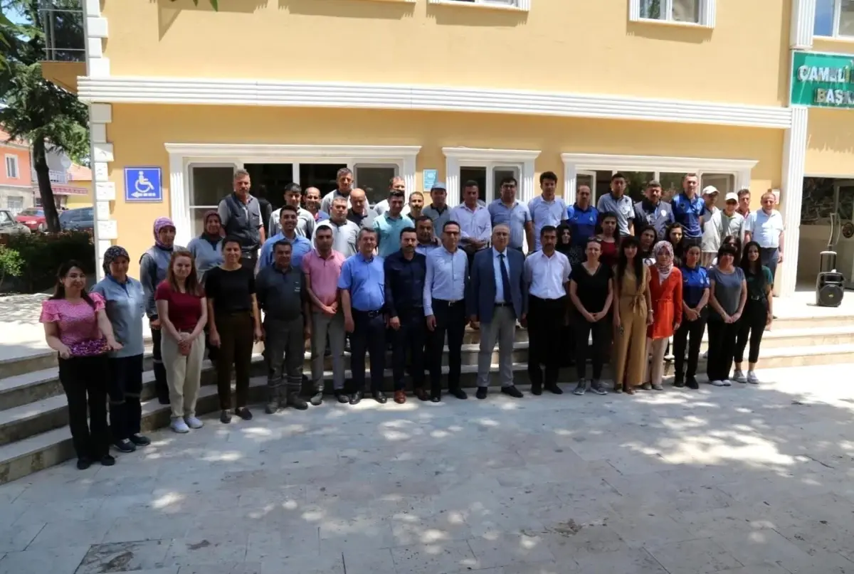 Başkan Cengiz Arslan belediye ailesiyle bayramlaştı