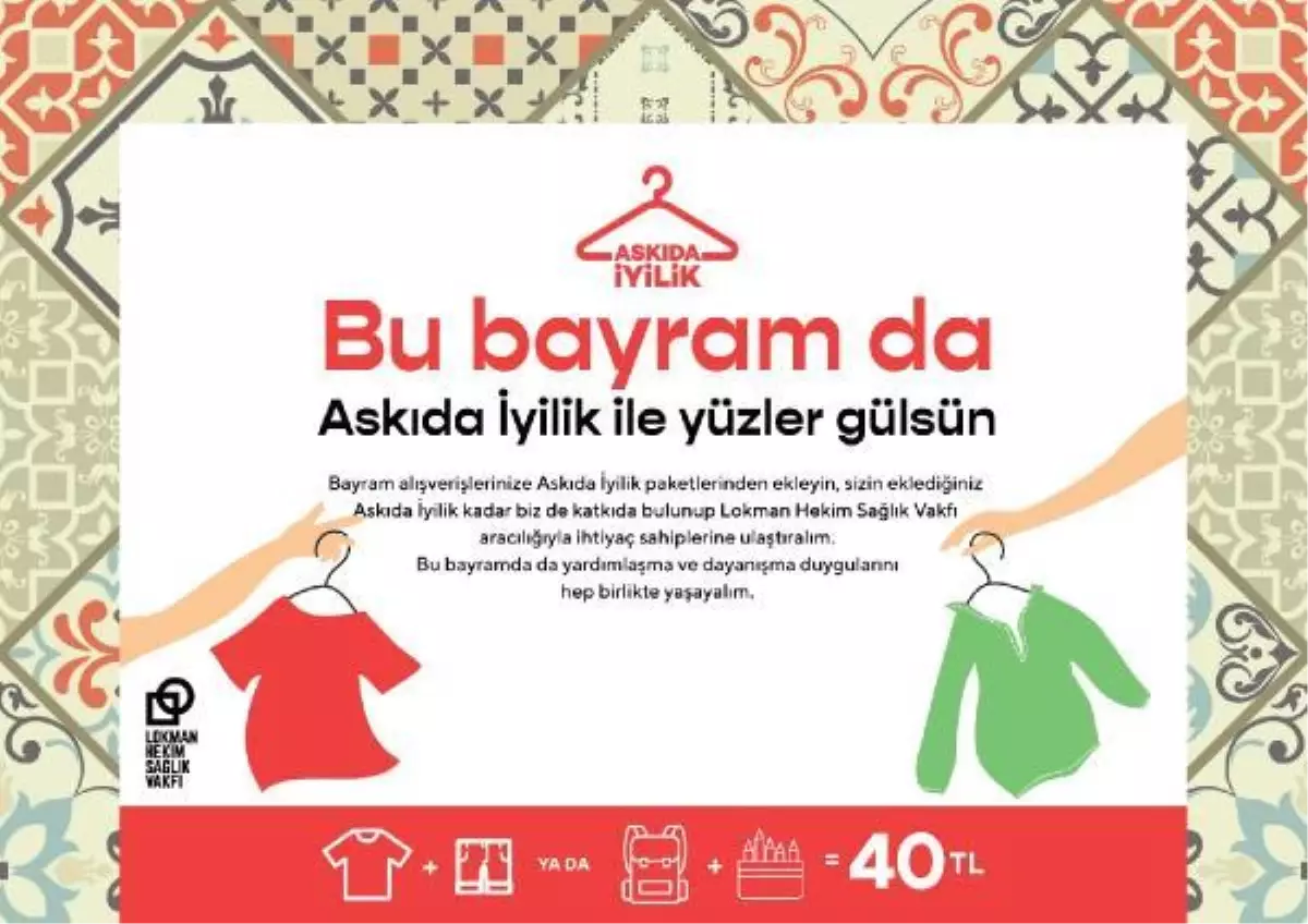 Boyner\'den Kurban Bayramı\'na özel \'Askıda İyilik\' paketi