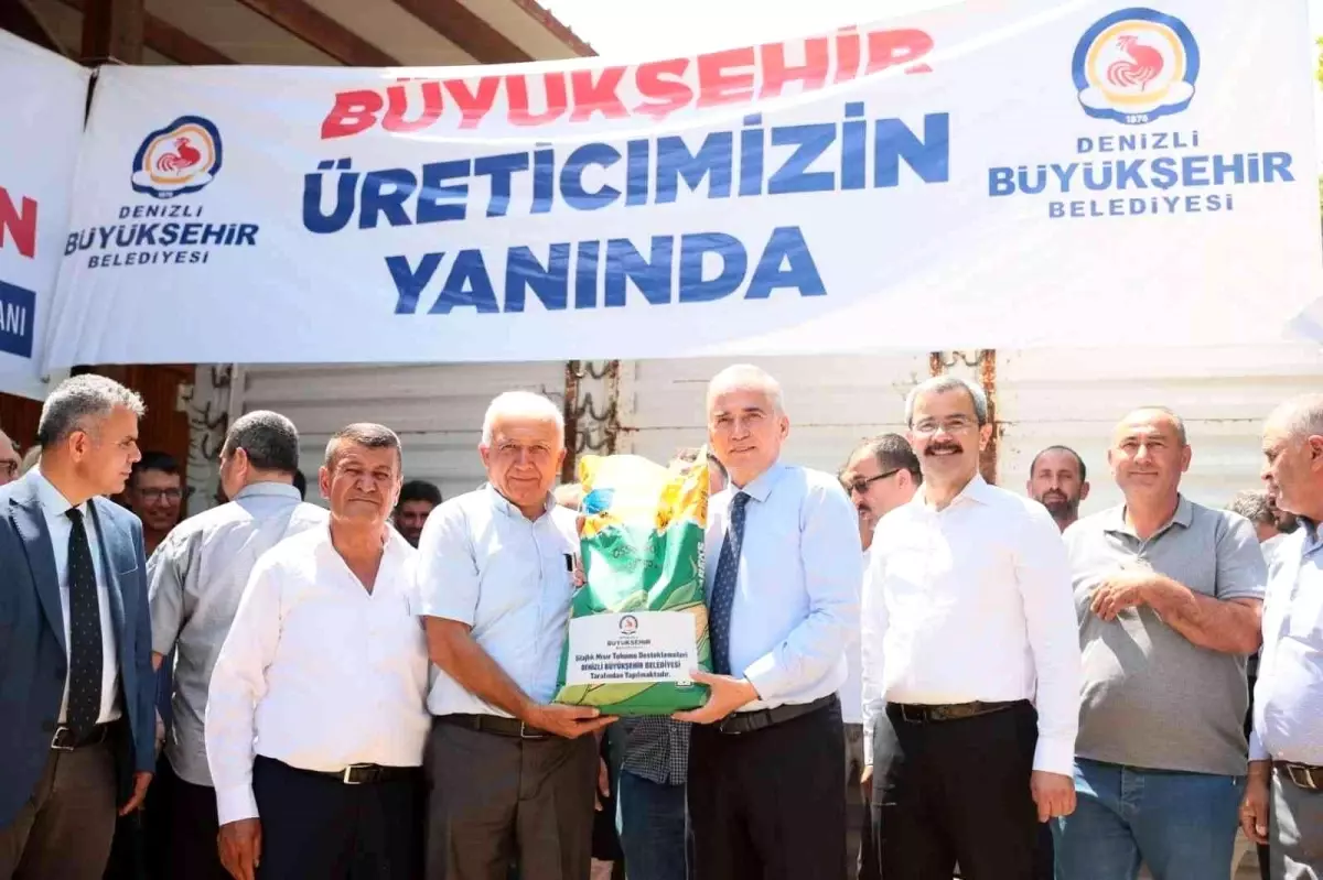 Büyükşehirden çiftçilere bayram hediyesi