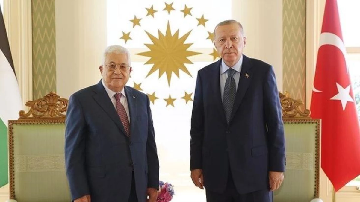 Cumhurbaşkanı Erdoğan, Filistin Devlet Başkanı Abbas ile görüştü! Birlik vurgusu dikkat çekti