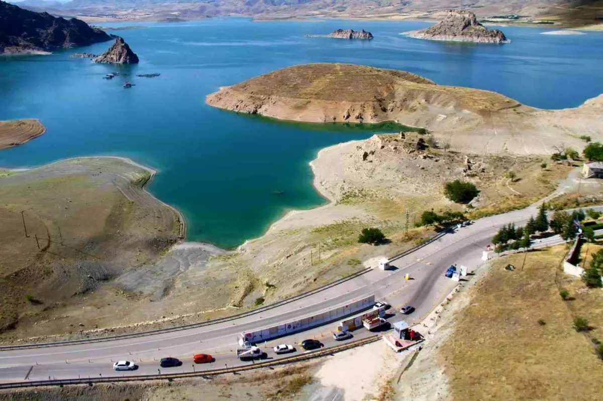 Elazığ\'da bayram öncesi helikopter destekli trafik denetimi