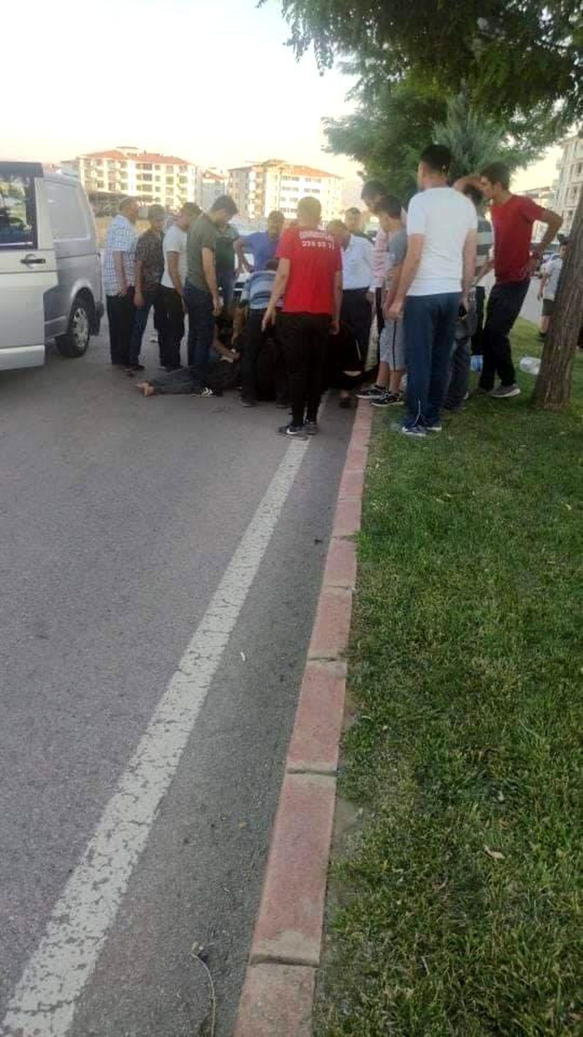 Elazığ\'da kamyonet yayaya çarptı: 1 yaralı