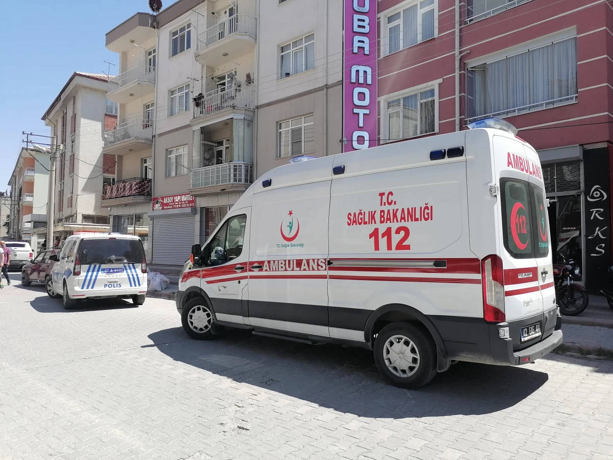 Konya\'da apartman boşluğuna düşen kadın öldü