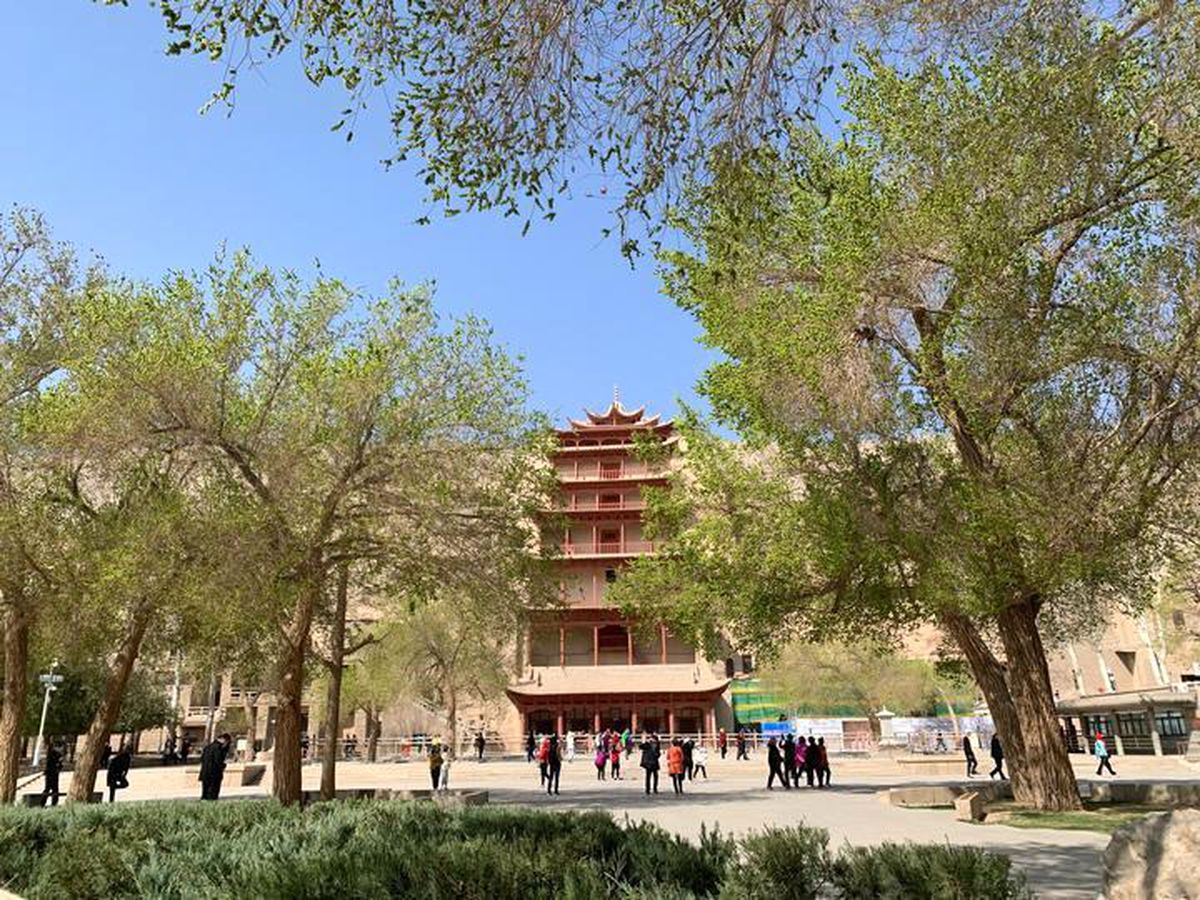 Kuş Kadın" Mogao Mağaraları\'nın Resmi Sanal Çizgi Film Karakteri Oldu