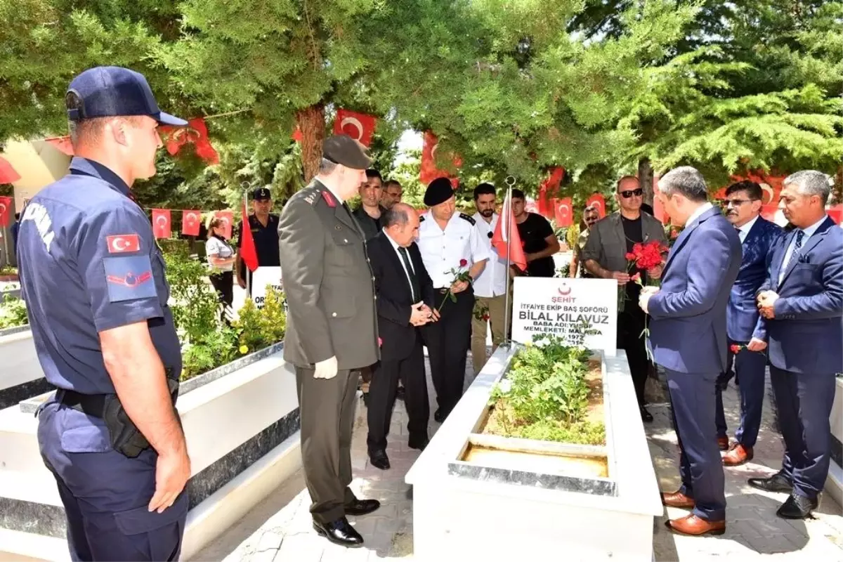 Son dakika haber | Malatya\'da şehitler unutulmadı