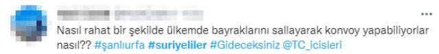 Suriyelilerin oluşturduğu araç konvoyu Şanlıurfa'yı karıştırdı! Toplanan kalabalığın tepkisi sert oldu