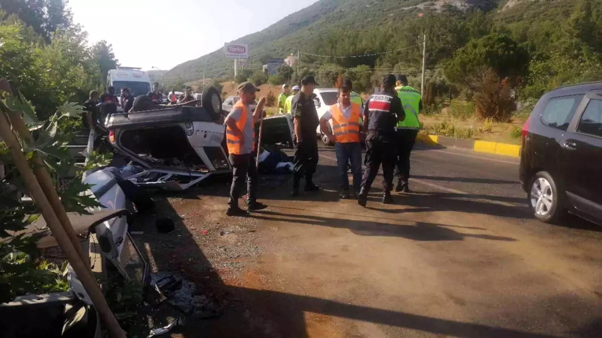 Son dakika haber | Tatil yolunda zincirleme kaza: 2 ölü, 4 yaralı