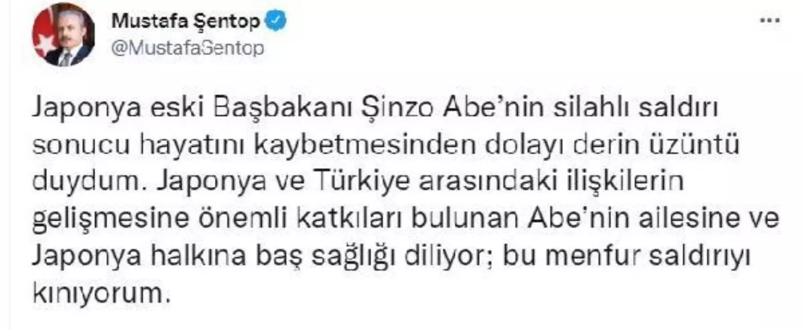 Dünyadan silahlı saldırı sonucu ölen eski Japonya Başbakanı Abe için taziye mesajları