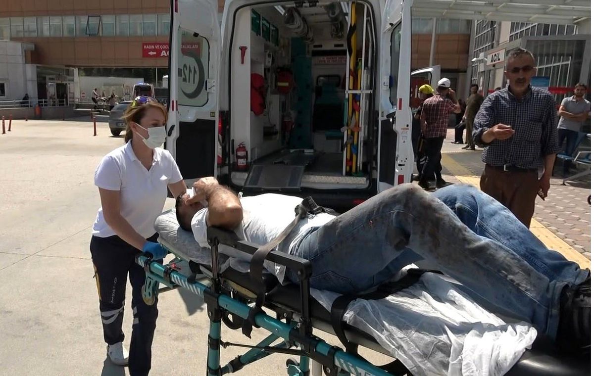 Acemi kasaplar sağlık ekiplerini alarma geçirdi