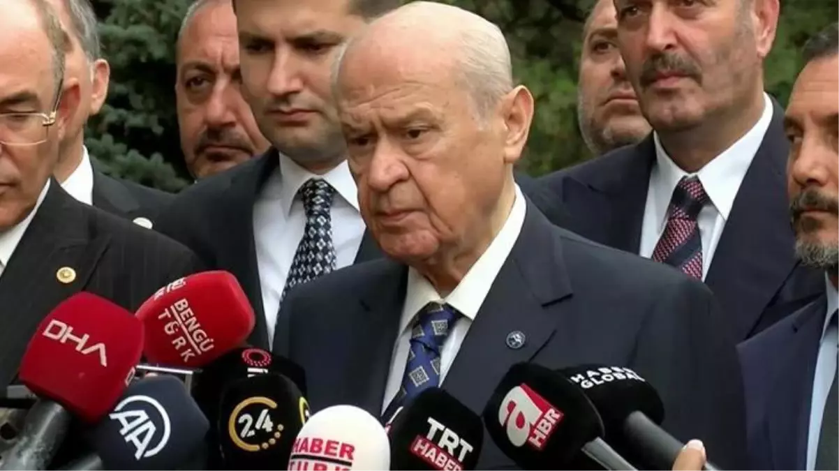 MHP lideri Devlet Bahçeli bayram namazı çıkışı konuştu: Türk Tabipler Birliği derhal kapatılmalıdır