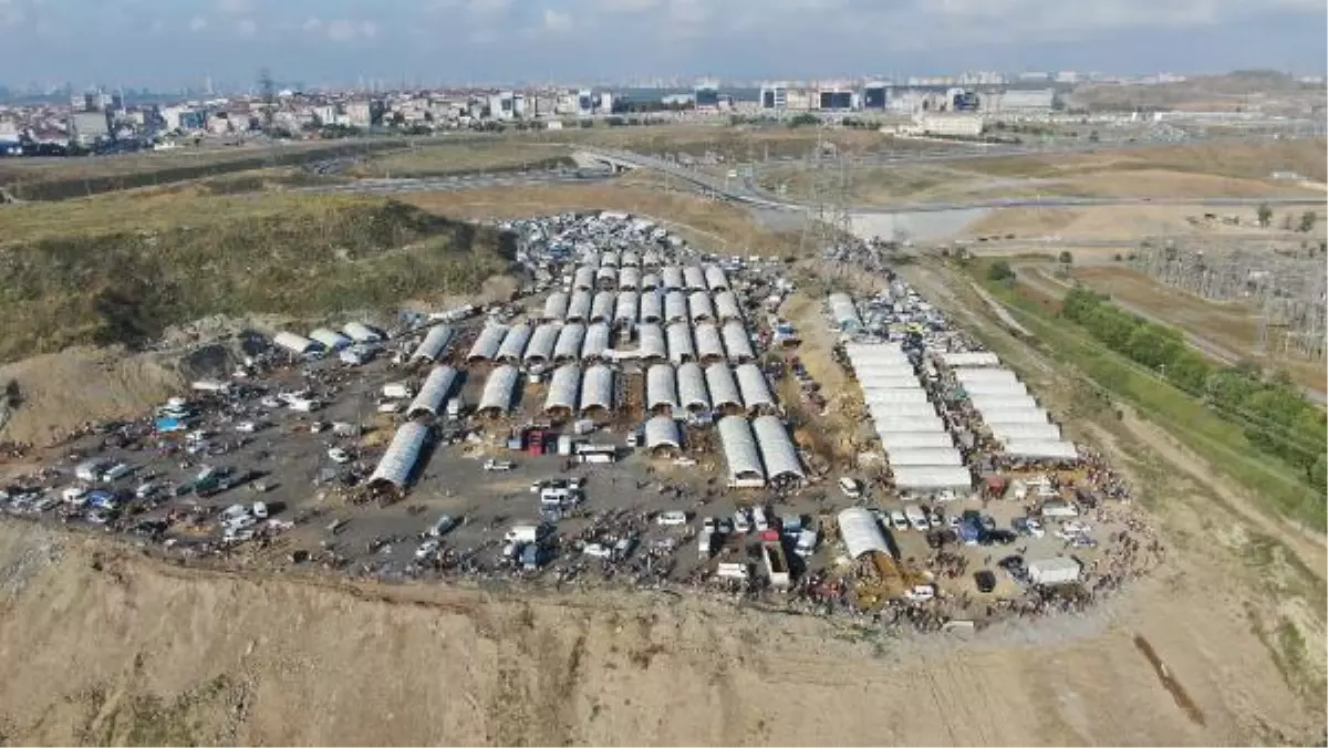 KURBAN KESİM ALANLARINDAKİ YOĞUNLUK HAVADAN GÖRÜNTÜLENDİ