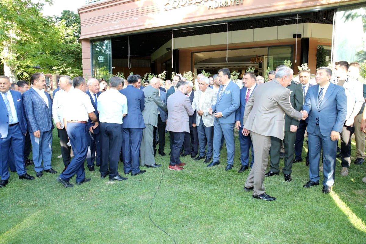 Malatya\'da resmi bayramlaşma töreni