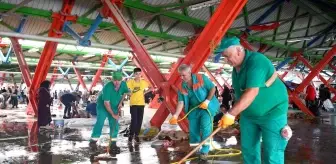 Osmangazi'de vatandaşlar hijyenik ortamda kurbanlarını kesti