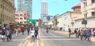 Sri Lanka'da protestocular, devlet başkanlığı yerleşkesine girdi