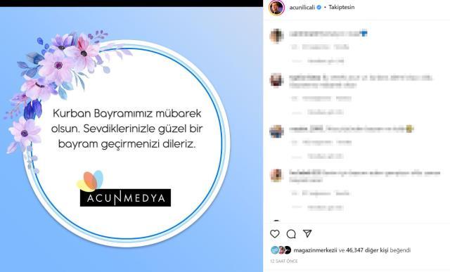 Ünlülerden Kurban Bayramı mesajları