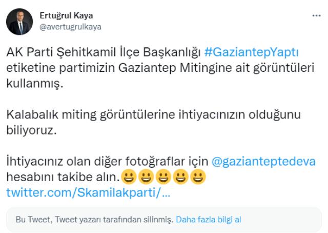 AK Partili ilçe başkanlığı, tanıtım için DEVA Partisi'nin miting fotoğrafını kullandı! Ortalık karışınca silmek zorunda kaldılar AK Partili ilçe başkanlığı, tanıtım için DEVA Partisi'nin miting fotoğrafını kullandı! Ortalık karışınca silmek zorunda kaldılar