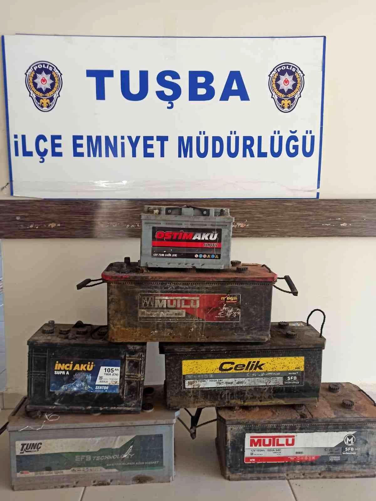 Son dakika haberleri: Akü hırsızları tutuklandı