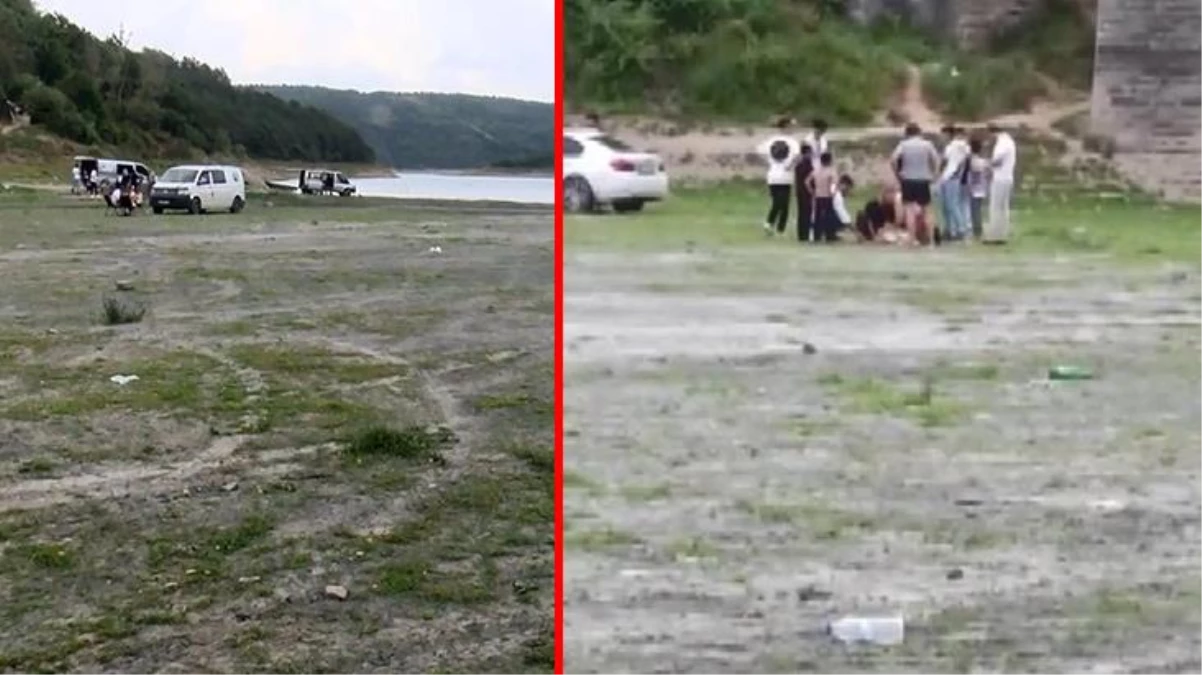 Alibeyköy Barajı\'na giren çocuk boğularak can verdi! 40 dakika süren ilk yardım yeterli olmadı...