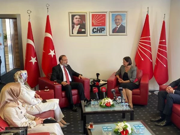 CHP ve AK Parti'nin bayramlaşmasında 'EYT' tartışması