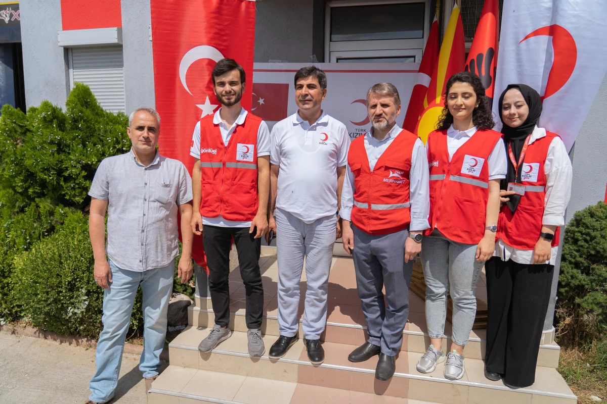 Türk Kızılay\'dan Kuzey Makedonya\'da kurban eti dağıtımı