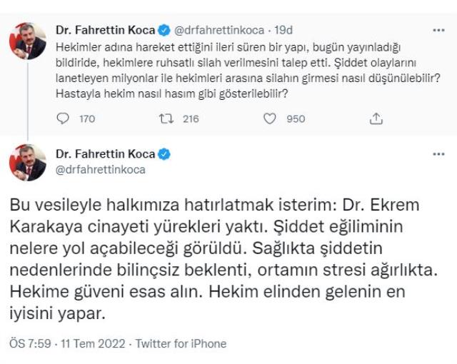 Bakan Koca'dan sosyal medyadaki videolar için vatandaşlara uyarı: Dikkate bile almayın Bakan Koca'dan sosyal medyadaki videolar için vatandaşlara uyarı: Dikkate bile almayın
