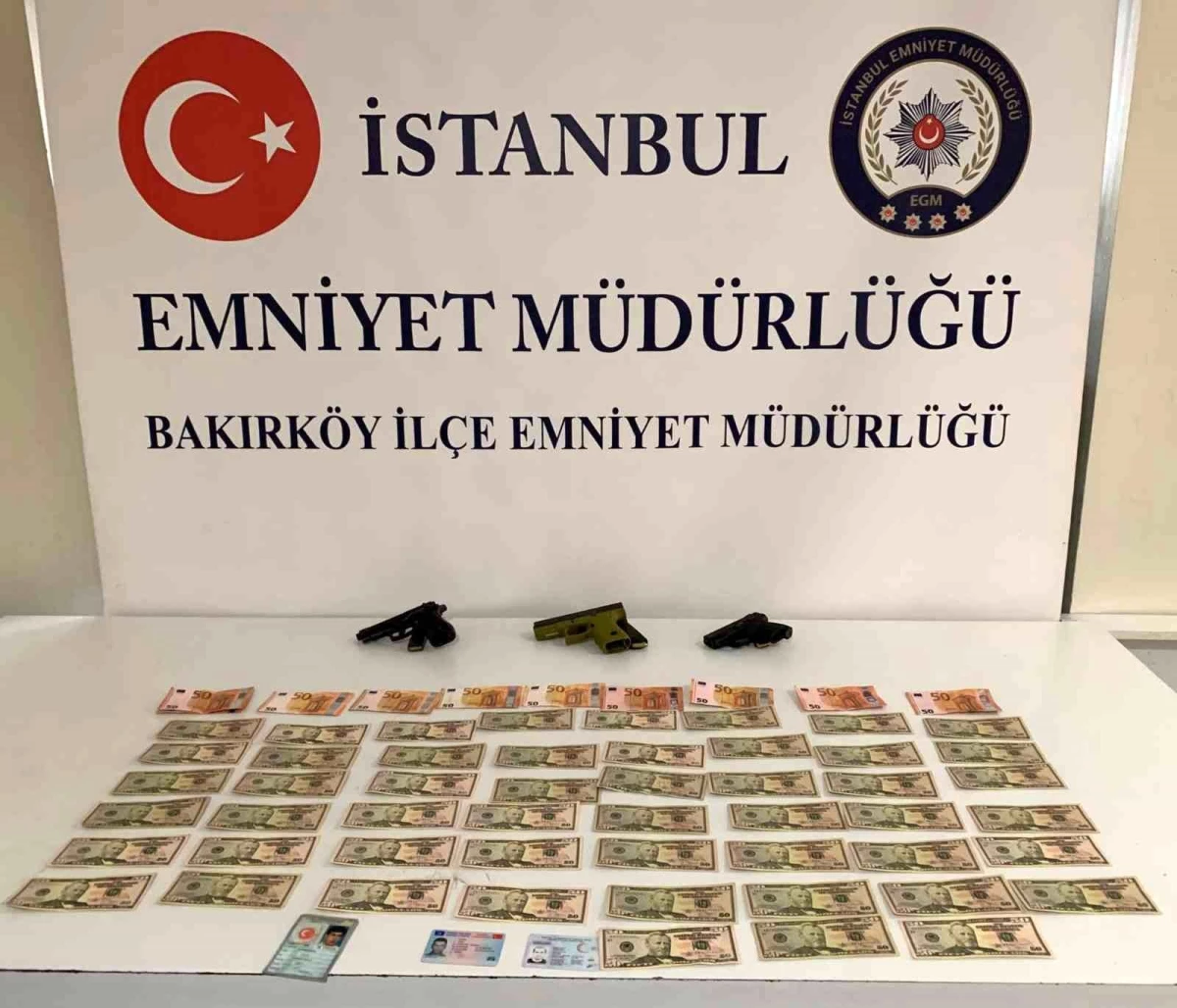 Bakırköy\'de kuyumcuya sahte döviz operasyonu: 3 gözaltı