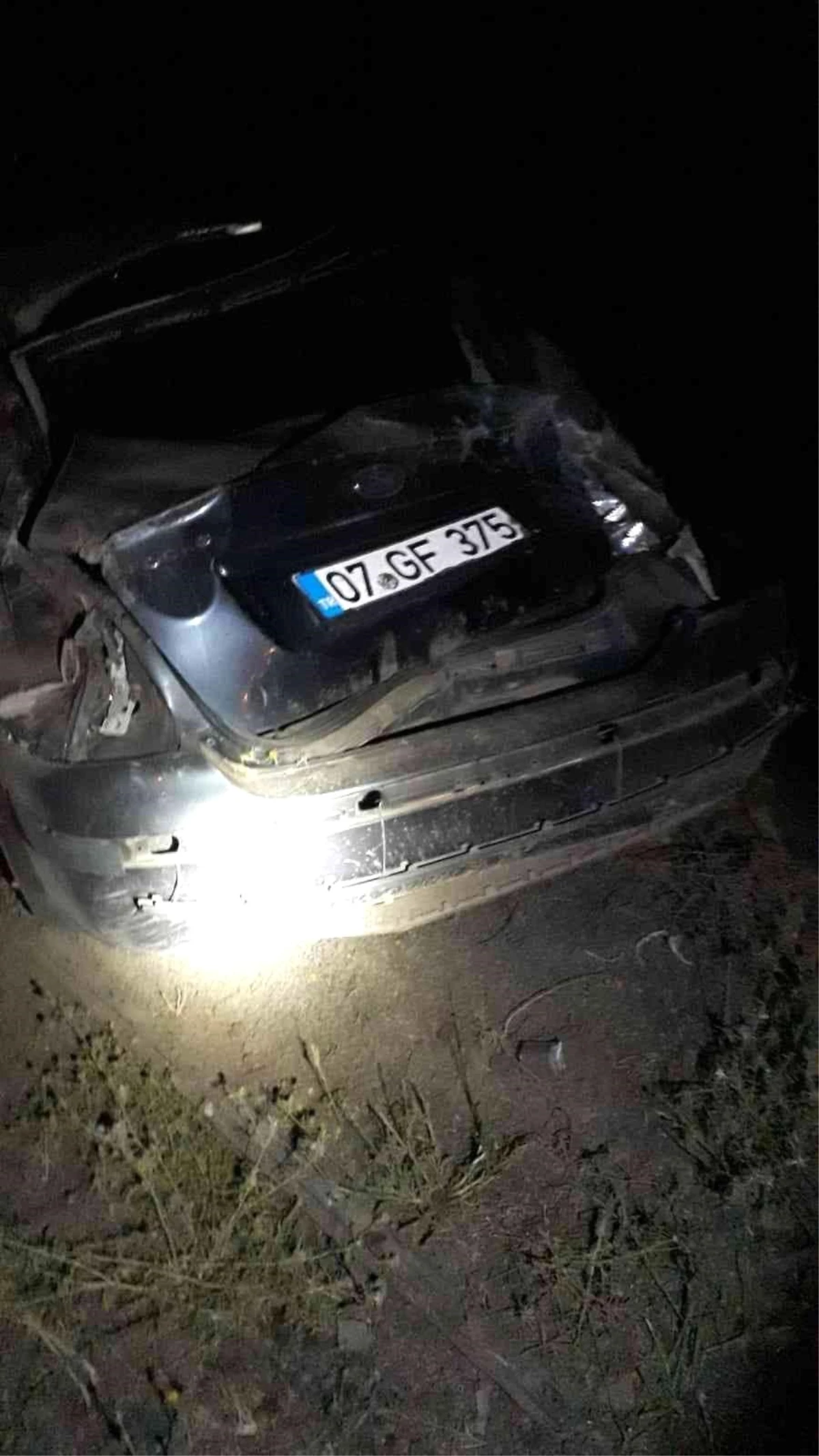 Bingöl\'de otomobil ineğe çarptı: 7 yaralı