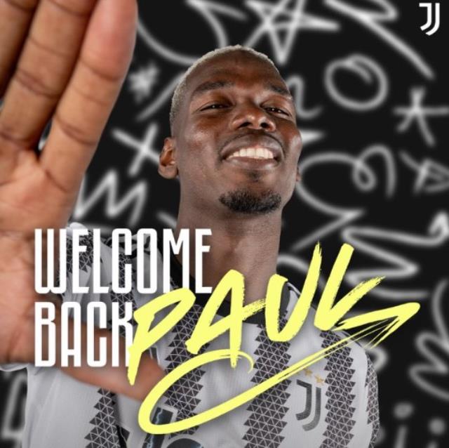 Di Maria'dan sonra Juventus'tan bir bomba daha! Paul Pogba geri döndü Di Maria'dan sonra Juventus'tan bir bomba daha! Paul Pogba geri döndü