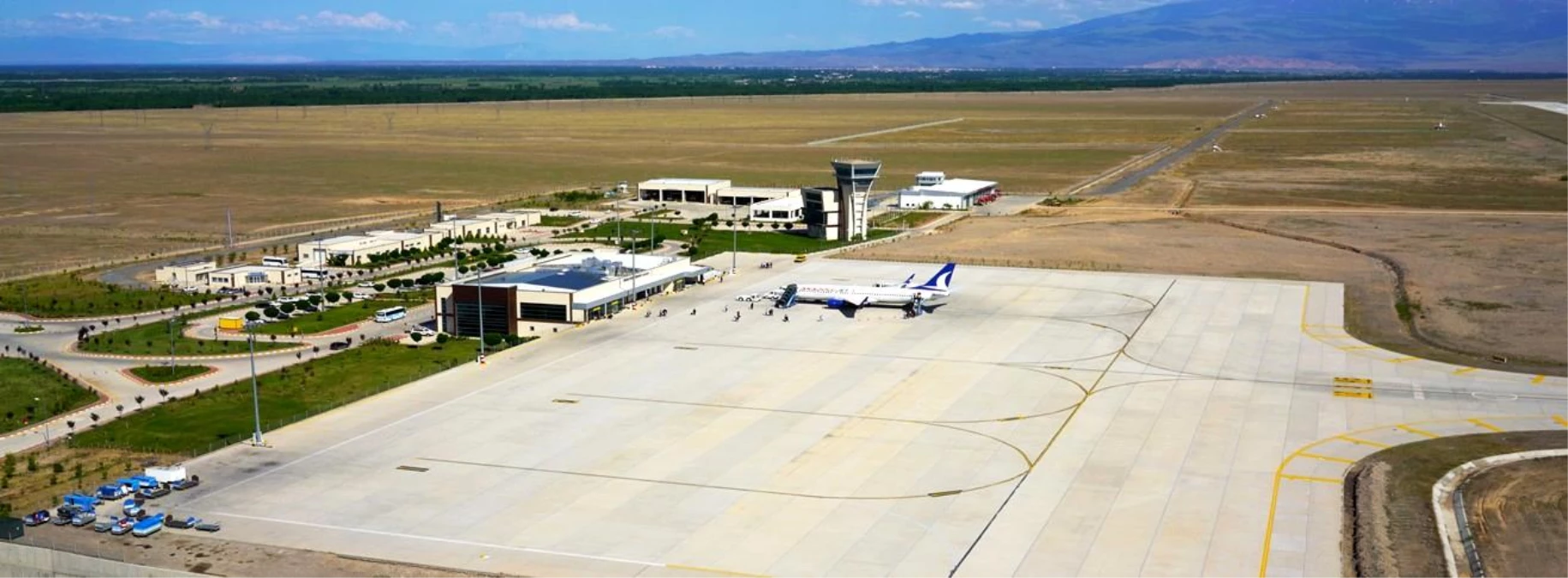 Son dakika haber! Iğdır Şehit Bülent Aydın Havalimanı Haziran ayında 25 bin 401 yolcuya hizmet verildi