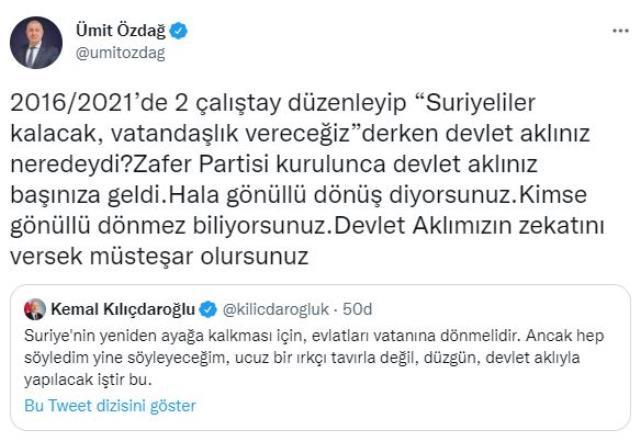 Kılıçdaroğlu'ndan Soylu'ya '700 bin Suriyeli bebek' yanıtı! Ümit Özdağ'a da gönderme yaptı Kılıçdaroğlu'ndan Soylu'ya '700 bin Suriyeli bebek' yanıtı! Ümit Özdağ'a da gönderme yaptı