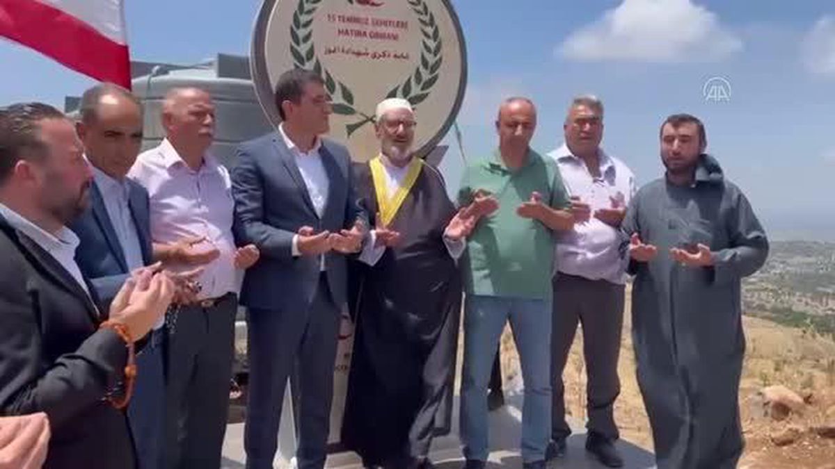 Lübnan'daki Azerbaycan Konsolosu, Türkmen köylerinde ihtiyaç sahiplerine kurban eti dağıttı