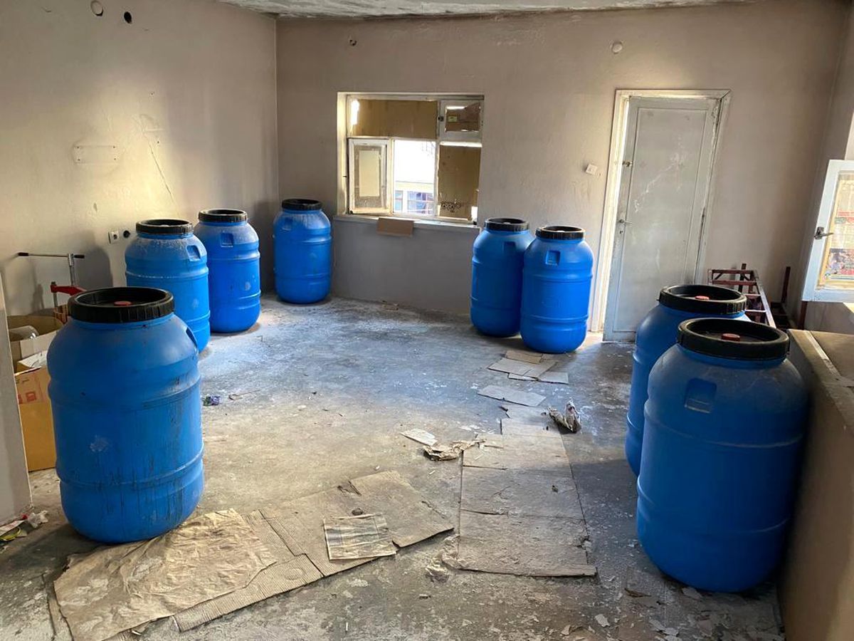 Van\'da 5 bin 420 litre sahte içki ele geçirildi