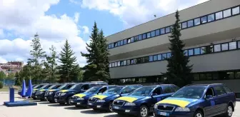 AB Kosova Misyonundan Ukrayna'ya 12 araçlık insani yardım