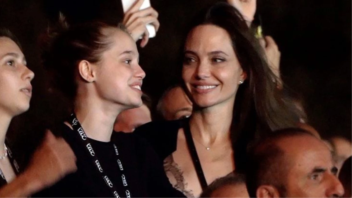 Angelina Jolie, kızı Shiloh ile Maneskin konserine gitti! Anne-kızın şarkıya eşlik ettiği anlar gündem oldu