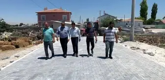 Başkan Hasan Kılca sahadaki çalışmaları yakından takip ediyor