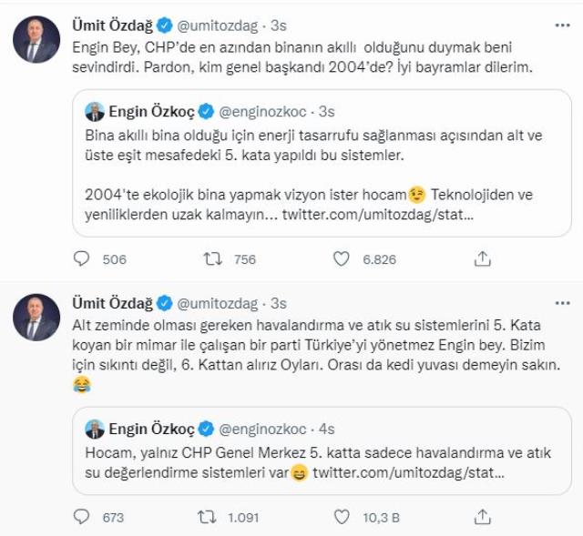 CHP'li Özkoç'tan,Ümit Özdağ ile tartıştı CHP'li Özkoç'tan,Ümit Özdağ ile tartıştı