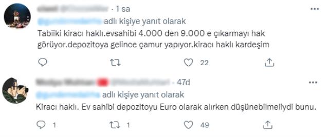Evden çıkarttığı kiracısının euro cinsinden verdiği depozitoyu TL olarak geri ödedi! Ev sahibinin paylaşımı sosyal medyayı ikiye böldü Evden çıkarttığı kiracısının euro cinsinden verdiği depozitoyu TL olarak geri ödedi! Ev sahibinin paylaşımı sosyal medyayı ikiye böldü