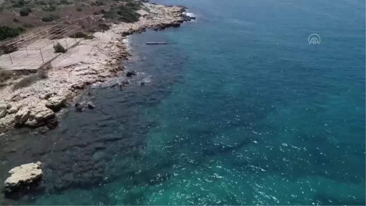 Fotoğraf tutkunları Mersin kıyılarındaki su altı kanyonları için dalıyor