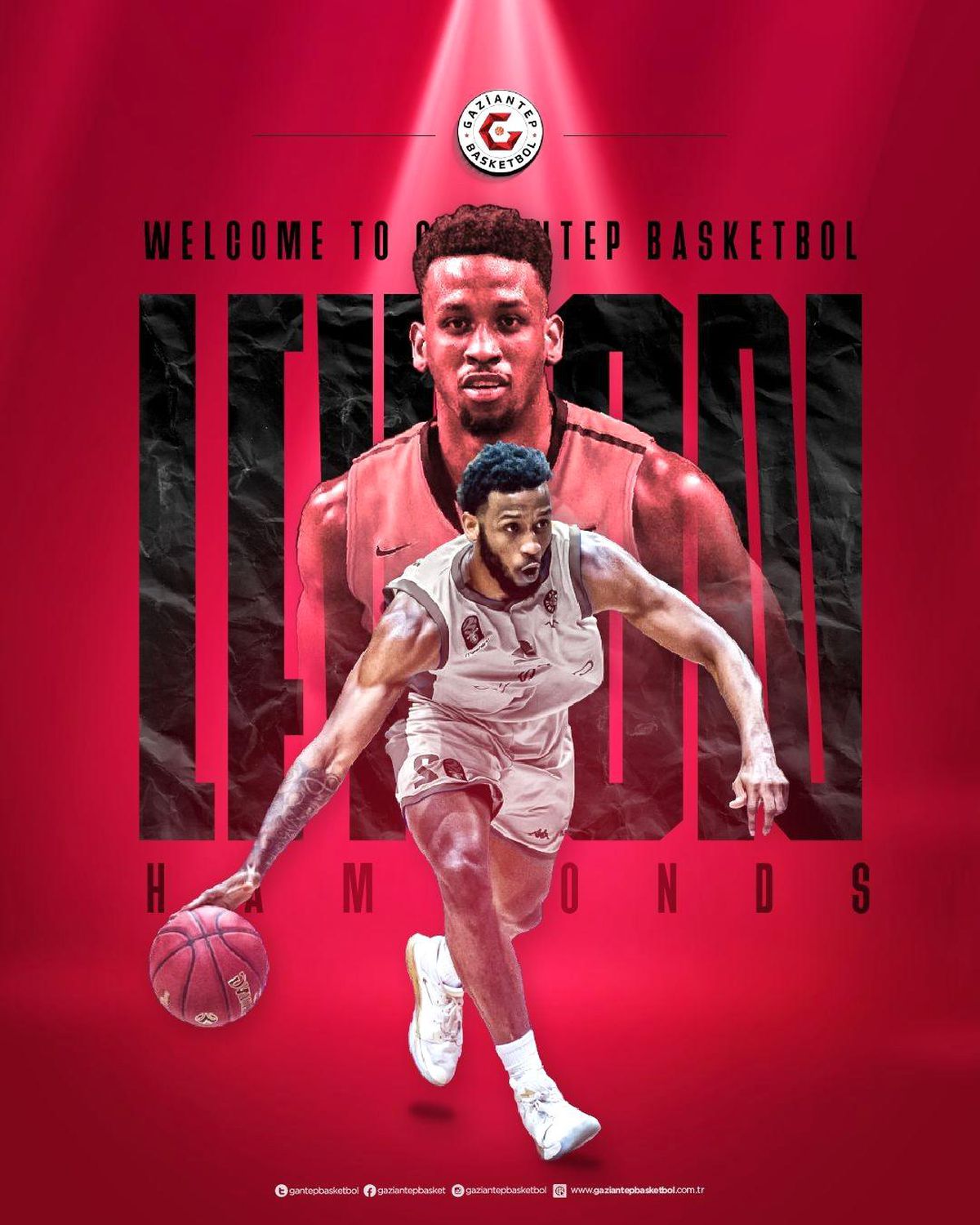 Leyton Hammonds Gaziantep Basketbol\'da
