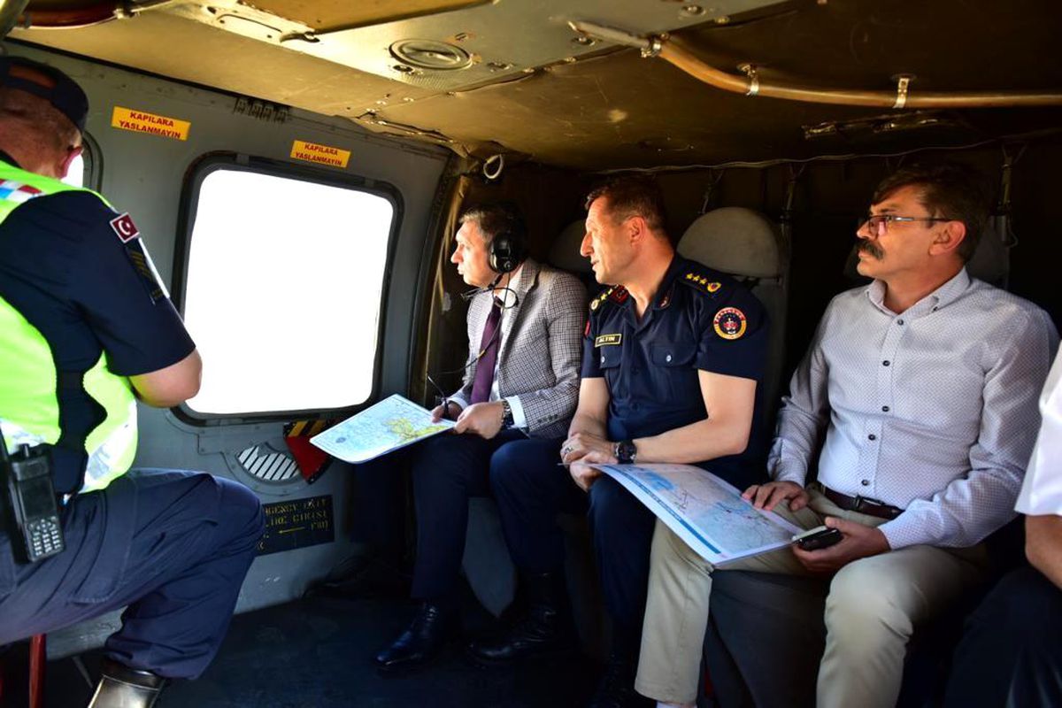 Malatya'da Bayramın son gününde hava denetimi