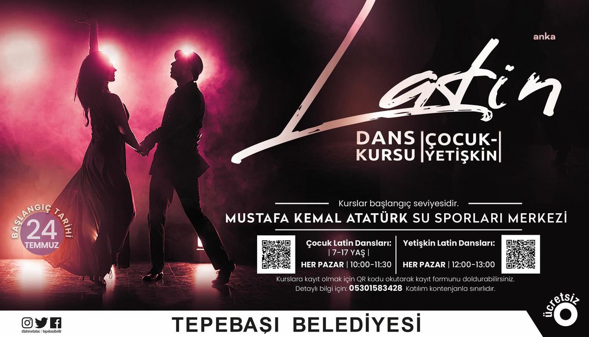 Tepebaşı\'nda Latin Dans Kursları Başlıyor