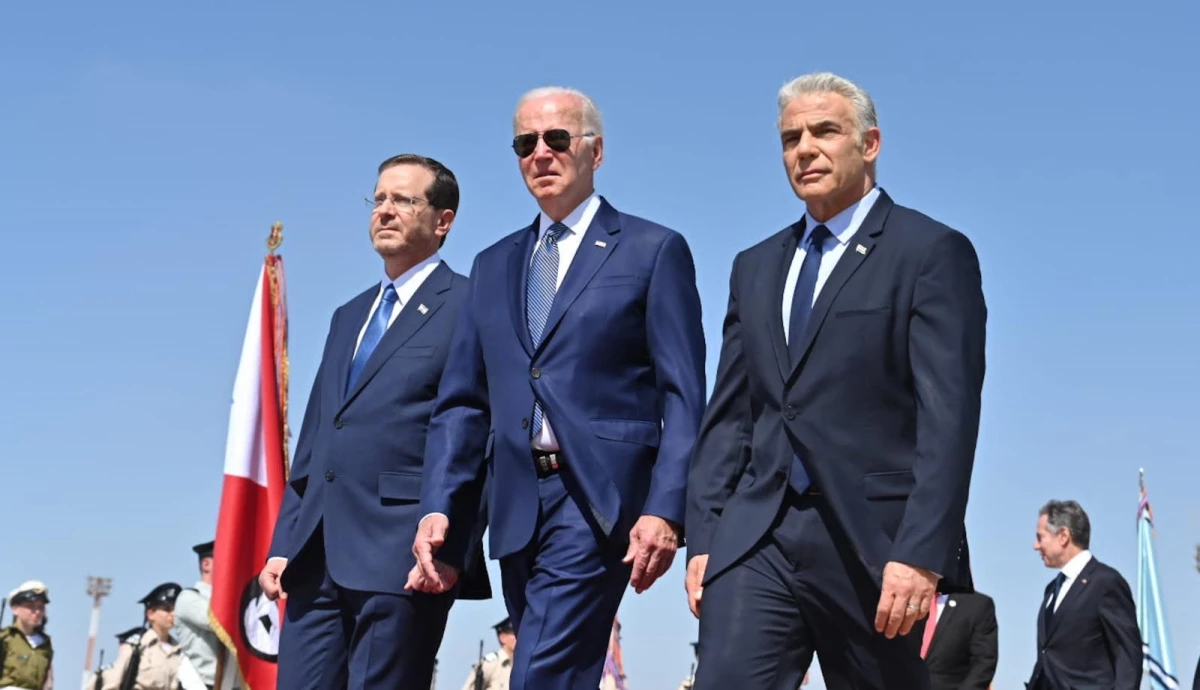 ABD Başkanı Biden İsrail\'de