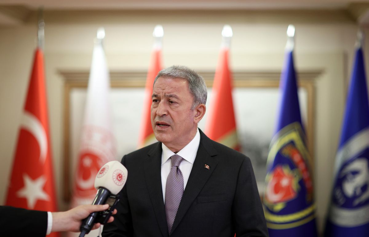 Akar: "Önümüzdeki hafta Ukrayna ve Rus heyetleri yeniden Türkiye\'de toplanacak, toplantıda hem bütün detaylar gözden geçirilecek hem yaptığımız...