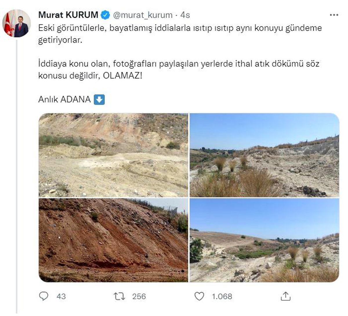 Bakan Kurum\'dan ithal atık iddialarına yanıt