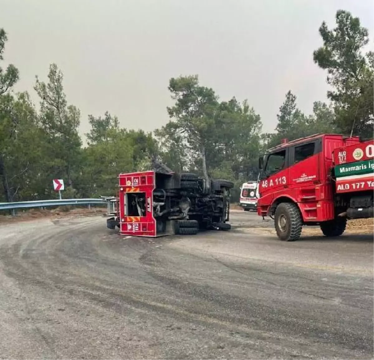 Son dakika haber... Datça\'da orman yangını (2)