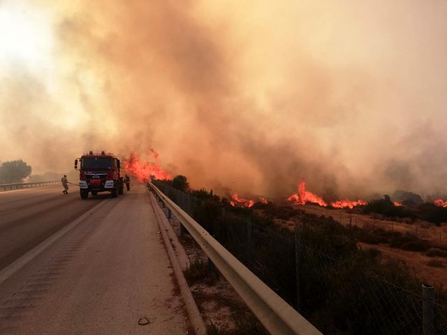Çeşme'deki yangının sebebi belli oldu