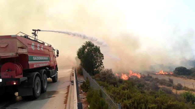 Çeşme'deki yangının sebebi belli oldu